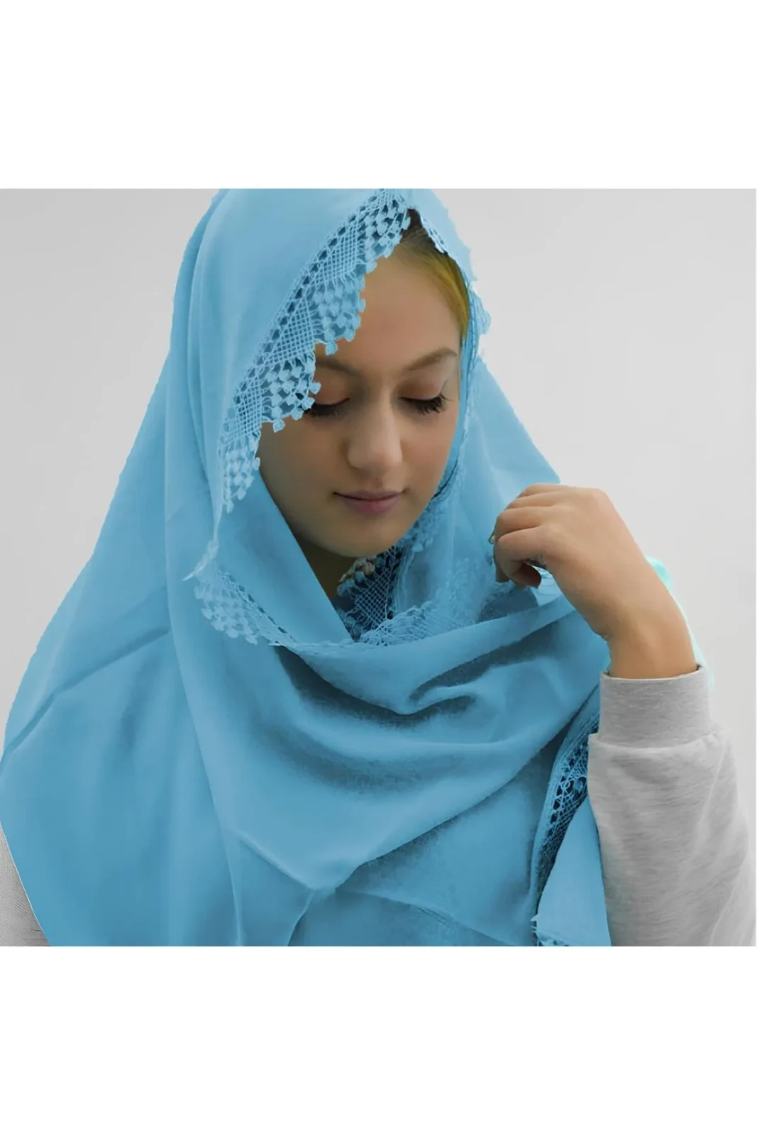 Çeyizlik, Hediyelik, 4’lü Gelin Bohçası Seti, Iğne Oyalı Namaz Örtüsü, Tafta Seccade, Yasin, Tesbih 5