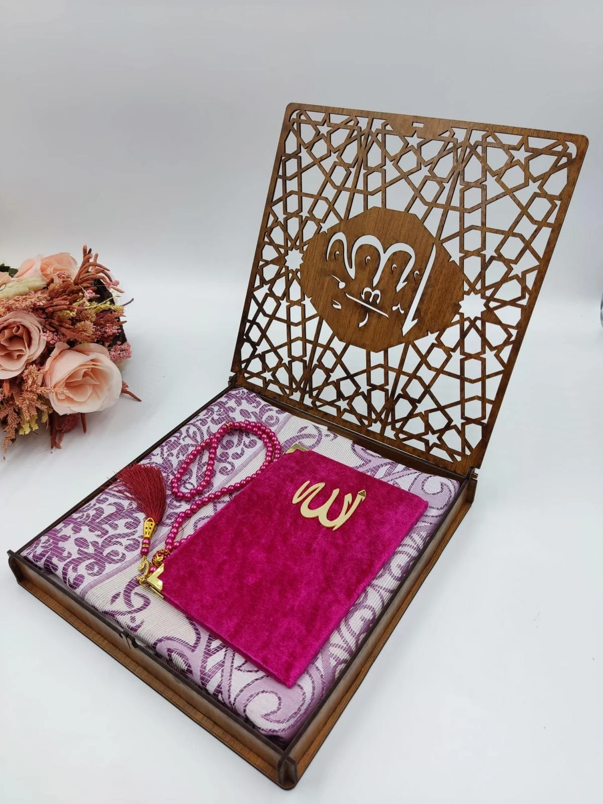 AHŞAP KUTULU 3*LÜ SET